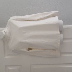 Theory Mock Neck Top -Cotton Ivory